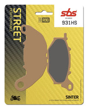 Sbs Hs Street Excel Sintered Front Brake Pads