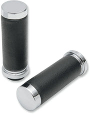 Drag Specialties Textured Black Rubber Grips