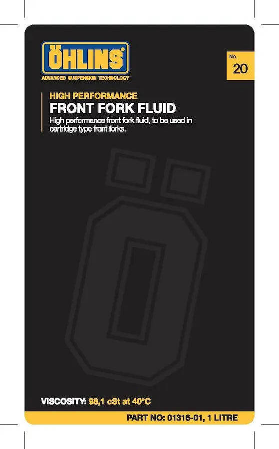 Ohlins Fork Oil #20 Fork Oil