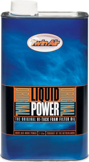 Twin Air Liquid Power Air Filter Oil - 1 Liter Can