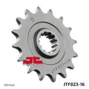 Jt Sprockets Front Sprocket - 520 Chain, 16 Tooth