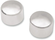 Drag Specialties Chrome Front Axle Caps