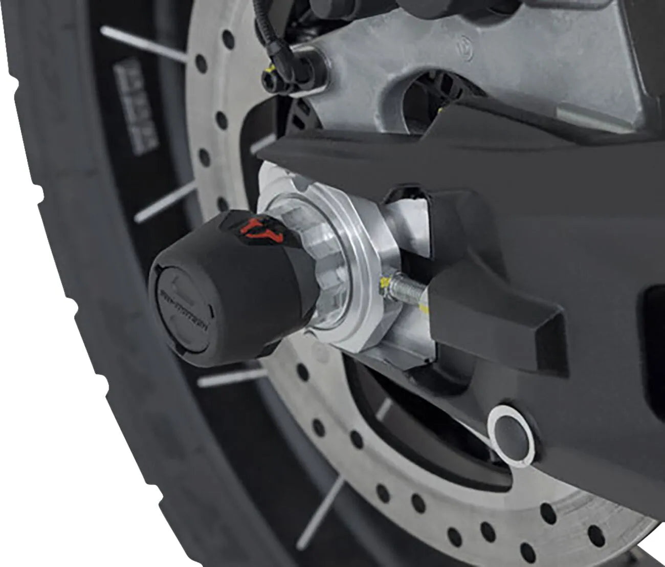 Sw-motech Rear Axle Slider - Swingarm Protection
