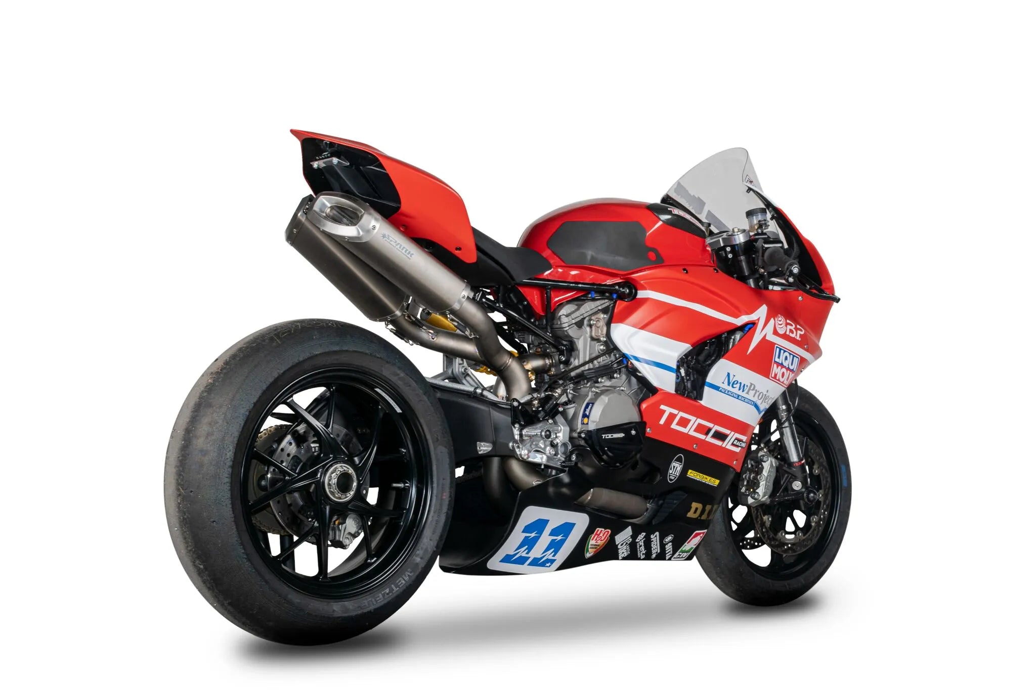 Spark Rectangular Full Titanium Exhaust System