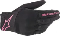 Alpinestars Stella Copper Women's Motorcycle Gloves - Black/Fuchsia