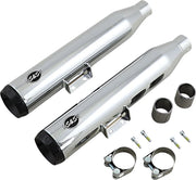 S&s Cycle Grand National Slip-on Mufflers - Chrome