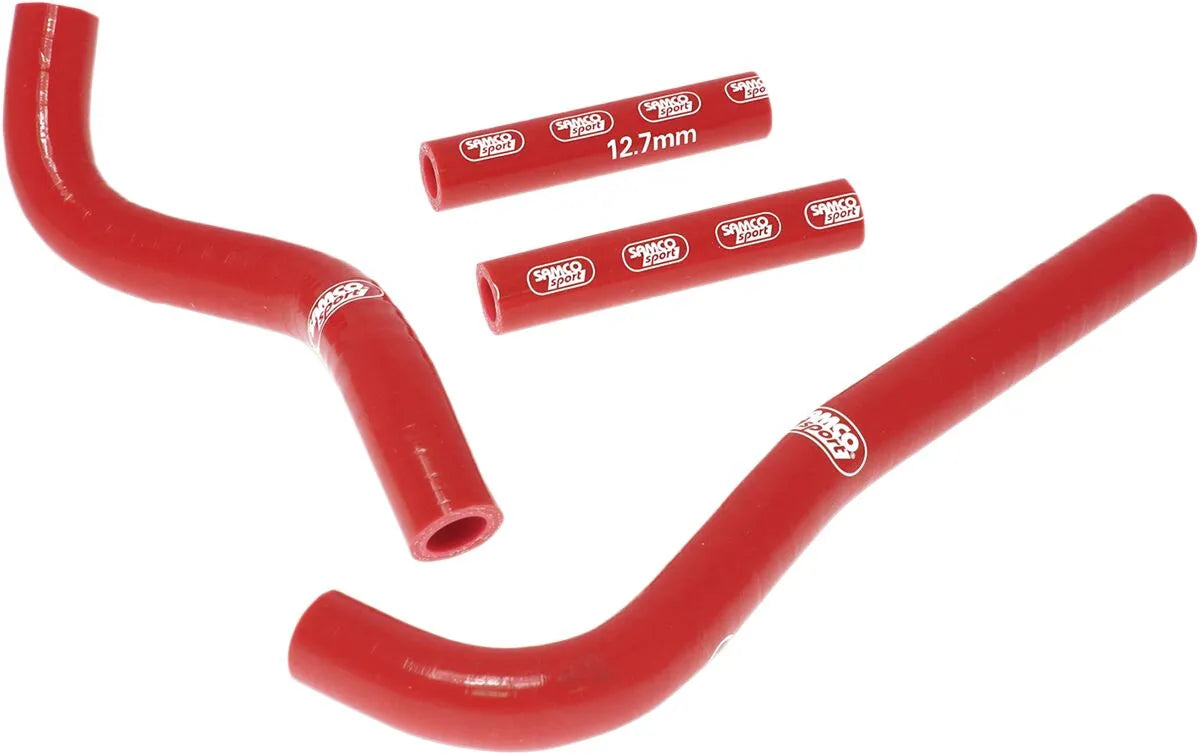 Samco Sport Radiator Hose Kit - Red Silicone