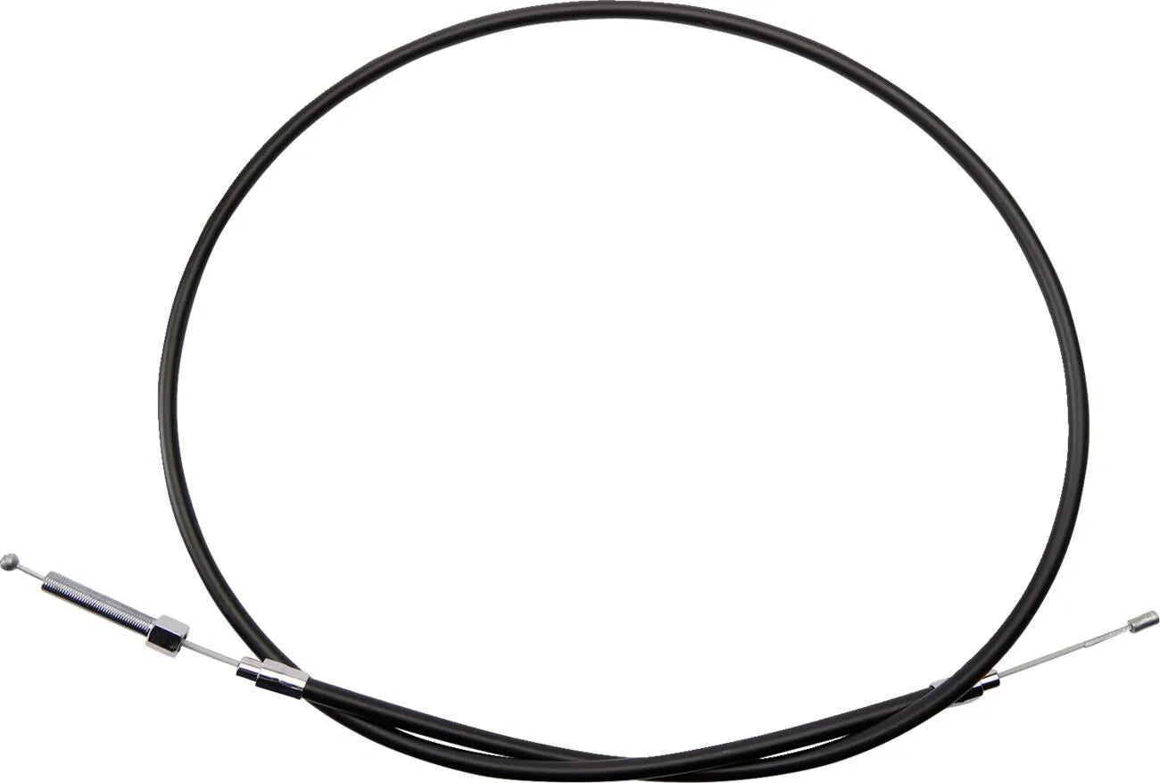 Drag Specialties High-efficiency Black Vinyl Clutch Cable