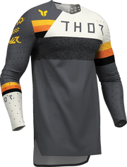 Thor Sportmode League Jersey - Yellow/White/Orange/Charcoal Gray