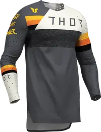 Thor Sportmode League Jersey - Yellow/White/Orange/Charcoal Gray