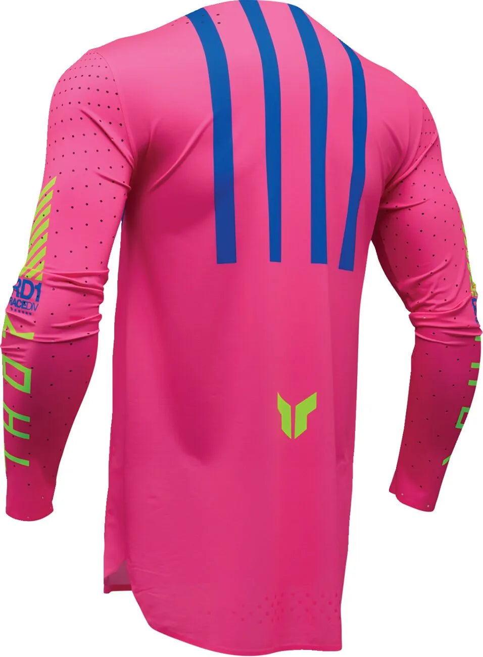 Thor Sportmode Flite Jersey - Blue/Fluorescent Yellow/Fluorescent Pink