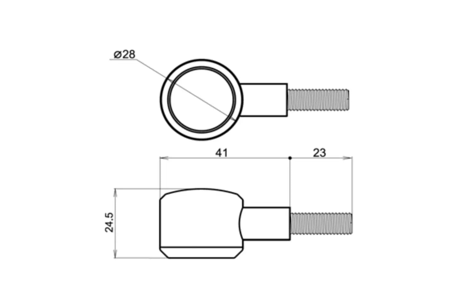 Daytona D-light Led Indicator - E-marked