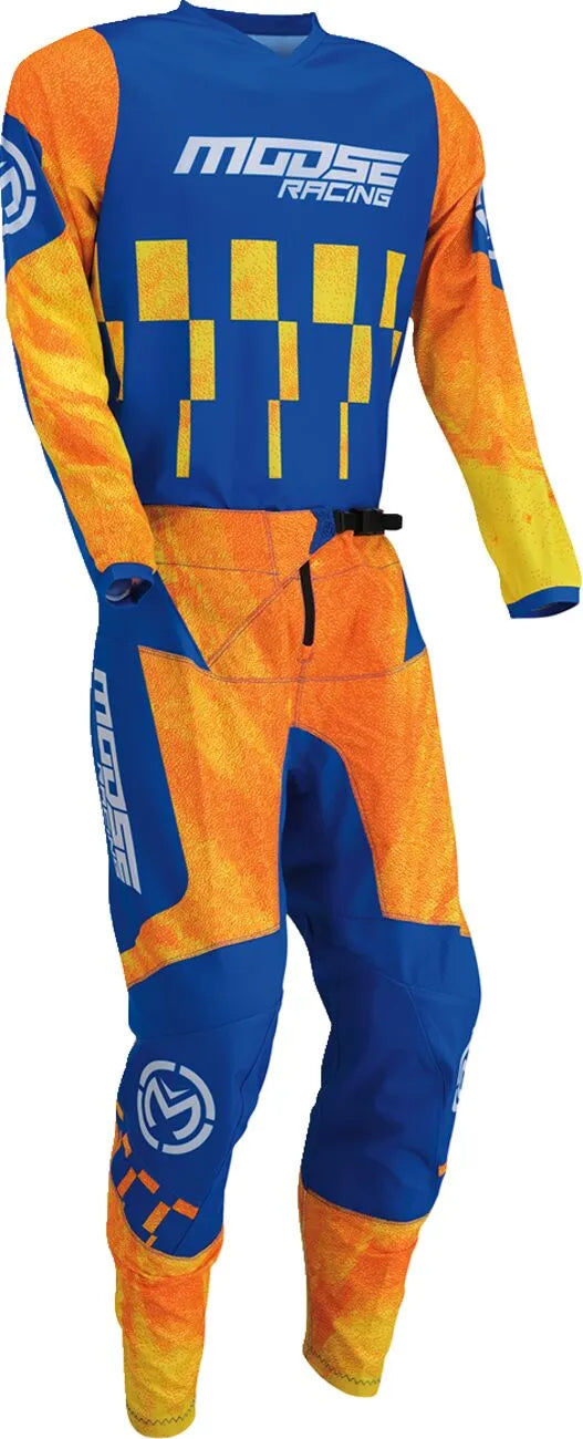 Moose Offroad Qualifier Jersey - Blue/Yellow/Orange