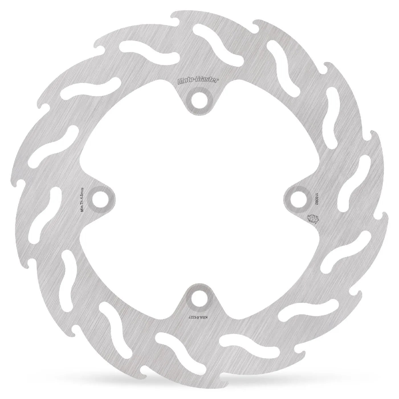 Moto-master Flame Series Rear Brake Rotor