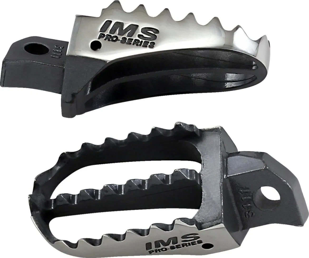 Ims Pro-series Foot Pegs - Serrated Steel