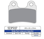 Dp Brakes Sdp Pro Mx Brake Pads High-performance