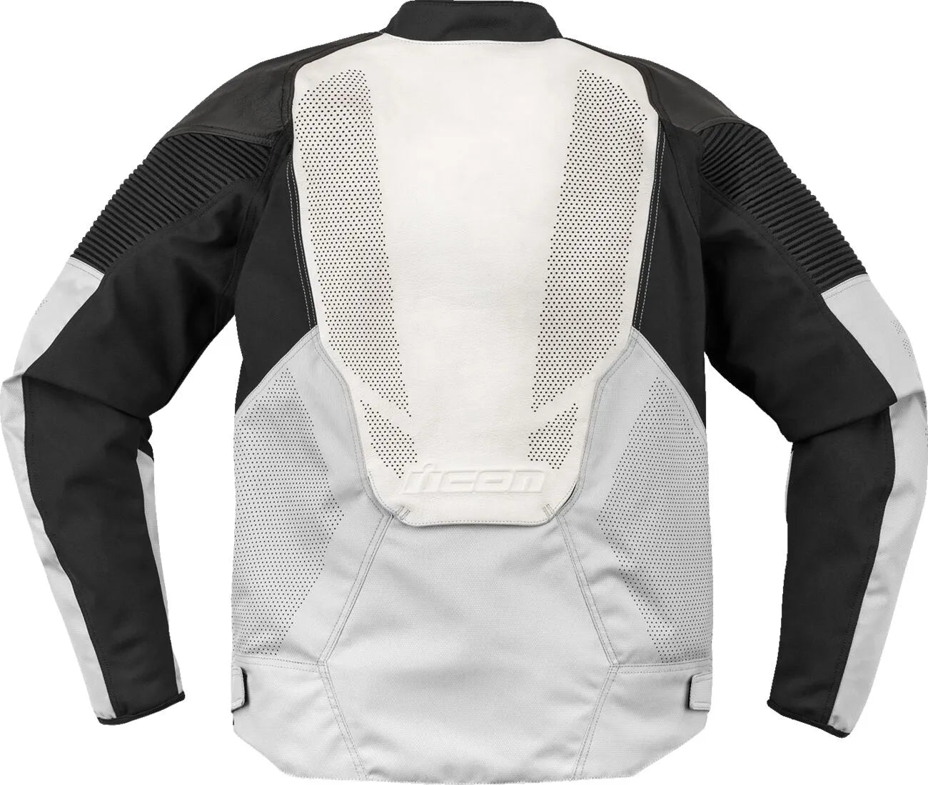 Icon Overlord3™ Leather Jacket - Black/White