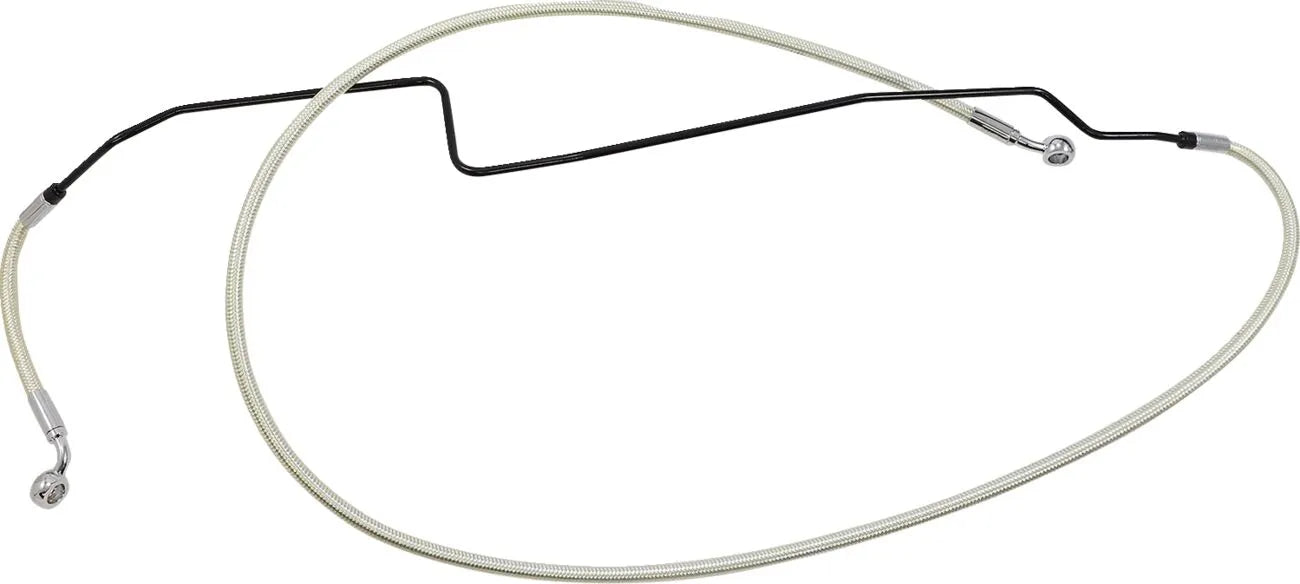 Magnum Shielding Braided Front Brake Line For Abs