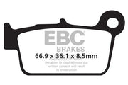 Ebc R Series Heavy Duty Sintered Brake Pads