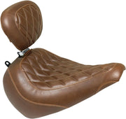 Mustang Wide Tripper Solo Seat - Brown