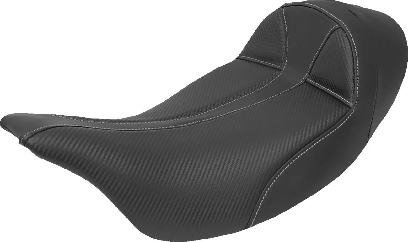 Saddlemen Dominator Solo Seat - Gel Channel Comfort