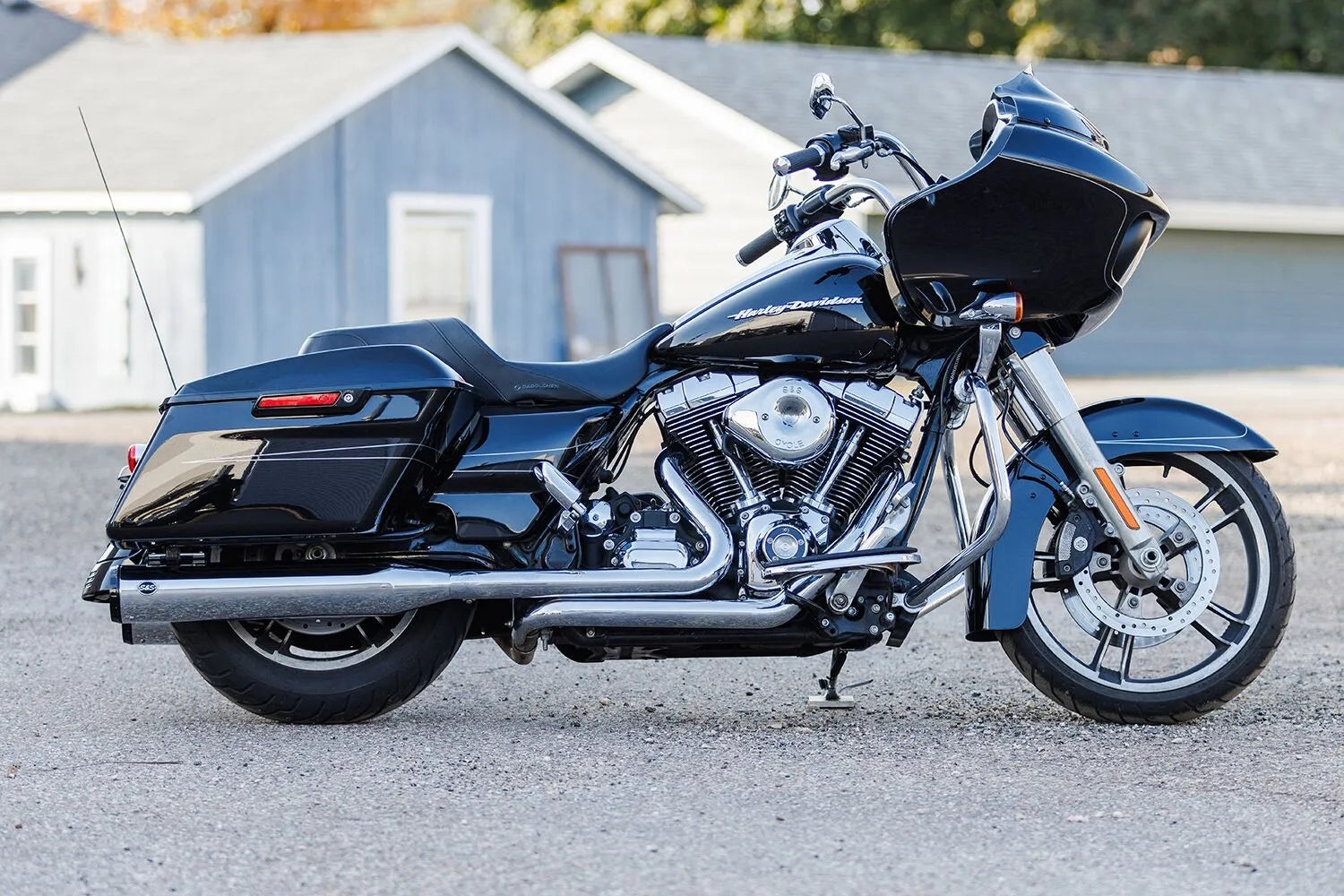 S&s Cycle Gnx Slip-on Mufflers For Harley Davidson