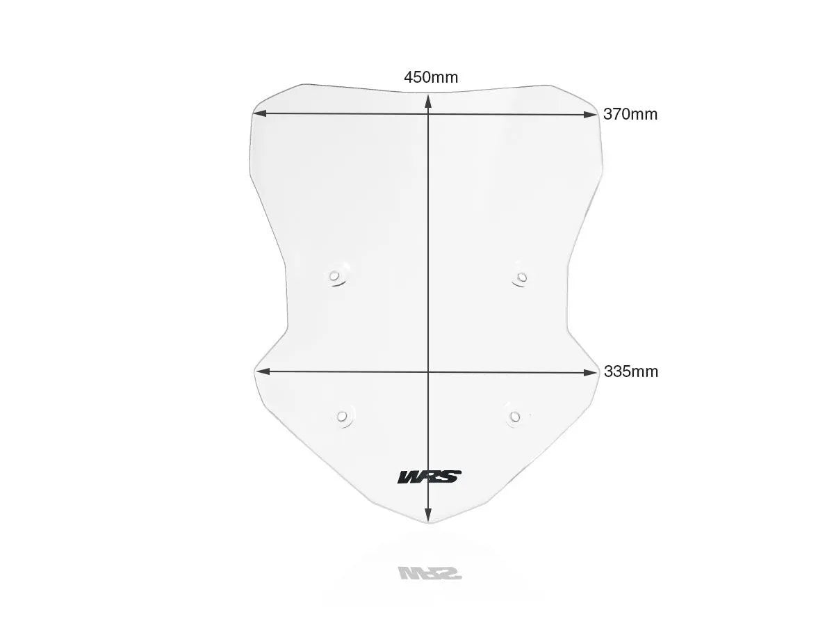 Wrs Windscreen - Sporttourer - Clear