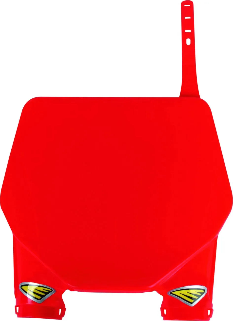 Cycra Stadium Number Plate - Red