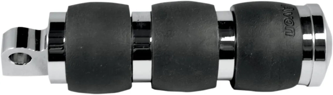 Avon Grips Male Mount Foot Pegs - Chrome