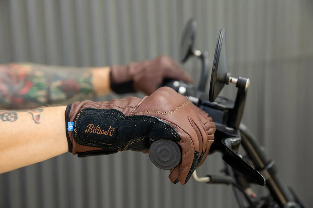 Biltwell Belden Gloves - Black/Chocolate