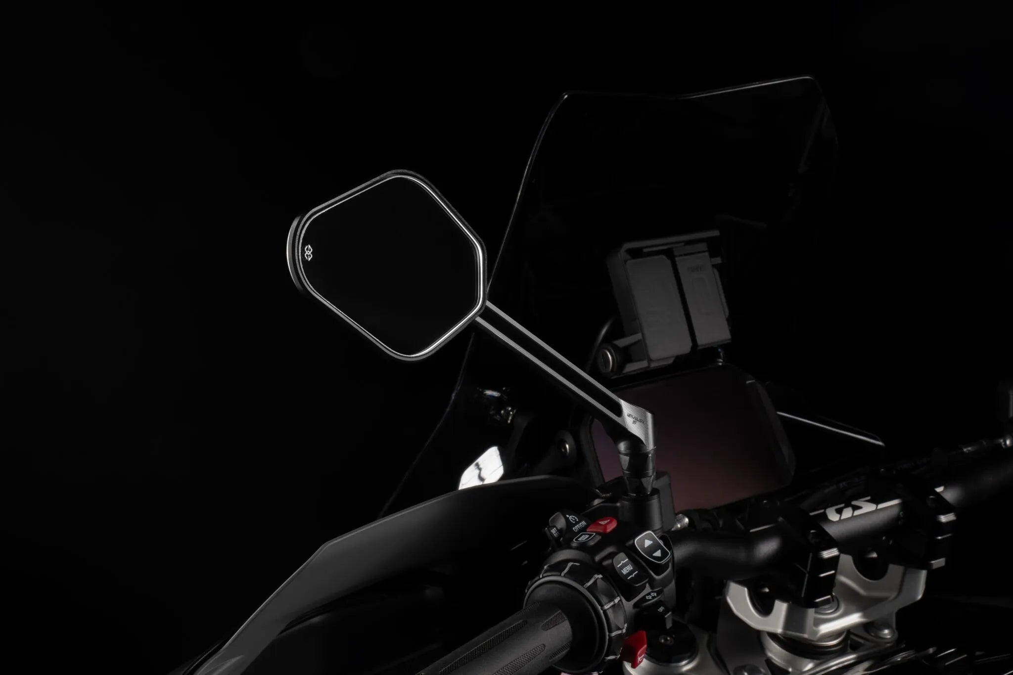 Gilles Tooling Stratos Mirror M8 Handlebar End