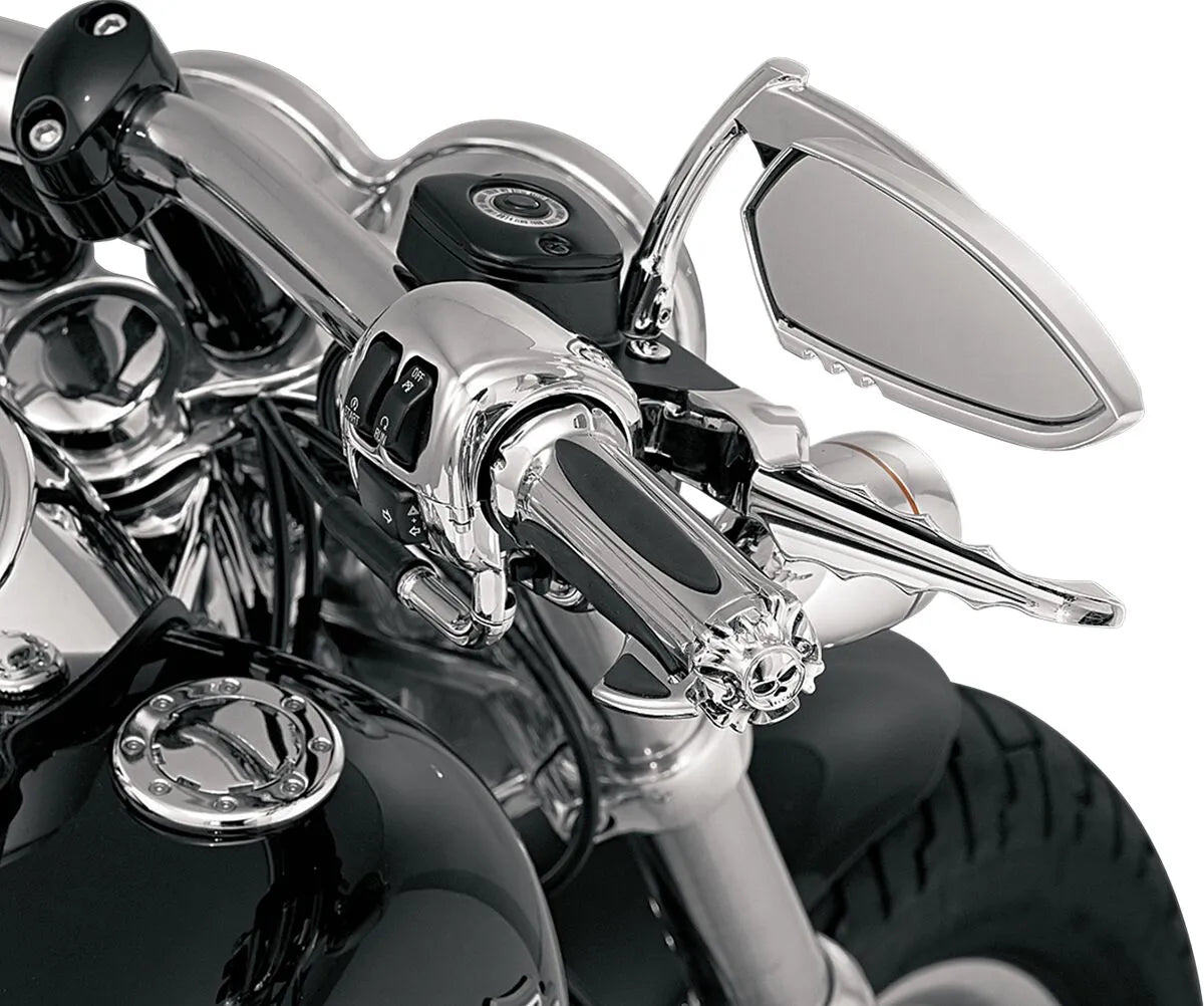 Kuryakyn Zombie Grips - Chrome, 1"