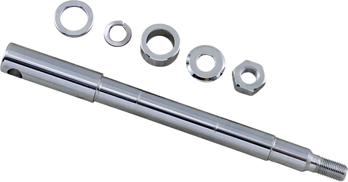 Drag Specialties Front Axle Kit - Chrome