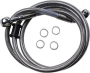 Drag Specialties Stainless Steel Brake Line Kit 45.25"