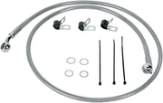 Drag Specialties Stainless Steel Brake Line Kit 44.25"