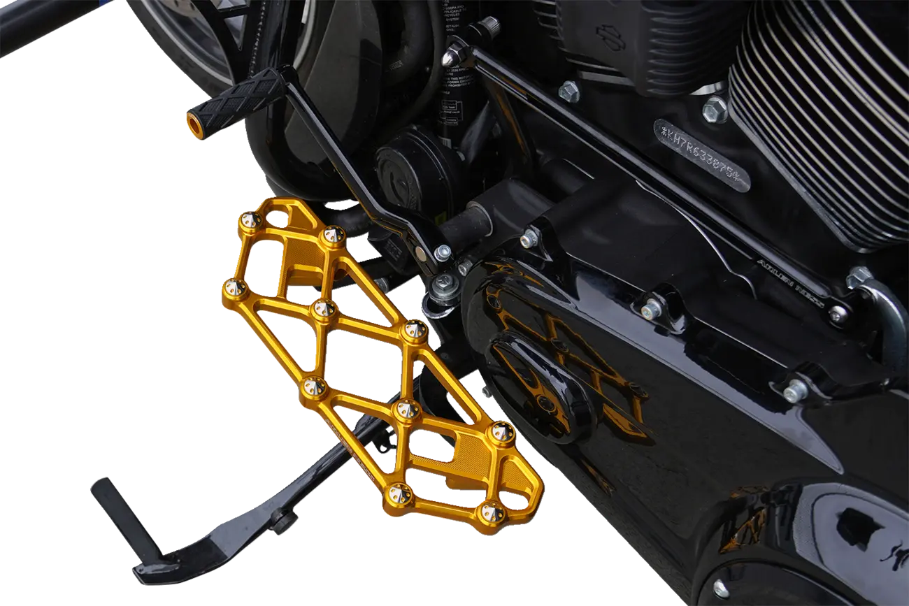 Arlen Ness Diamond Floorboards - Gold