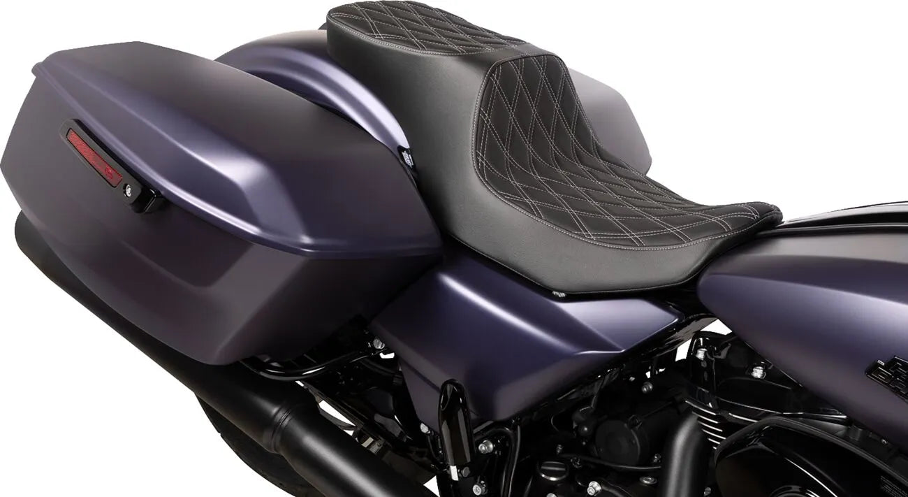 Drag Specialties Performance Predator 2-up Seat