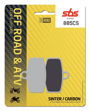 Sbs Cs Carbon Brake Pad Set For Motocross