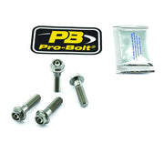 Pro Bolt Axle Pinch Bolt Kit Titan, Front