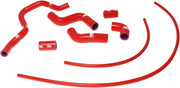 Samco Sport Radiator Hose Kit - Red Silicone