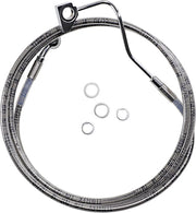 Drag Specialties Extended Brake Line Kit Abs 70.5"