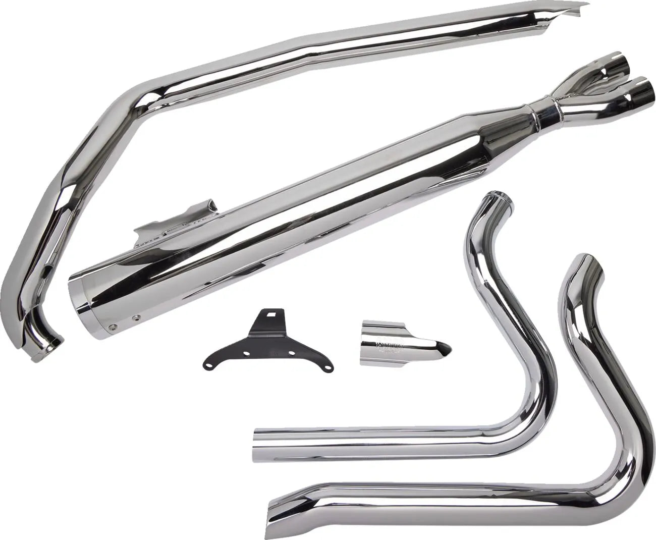 Cobra Powerpro Hp 2:1 udstødningssystem krom