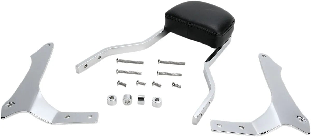 Cobra Square Sissy Bar Kit - Chrome Steel