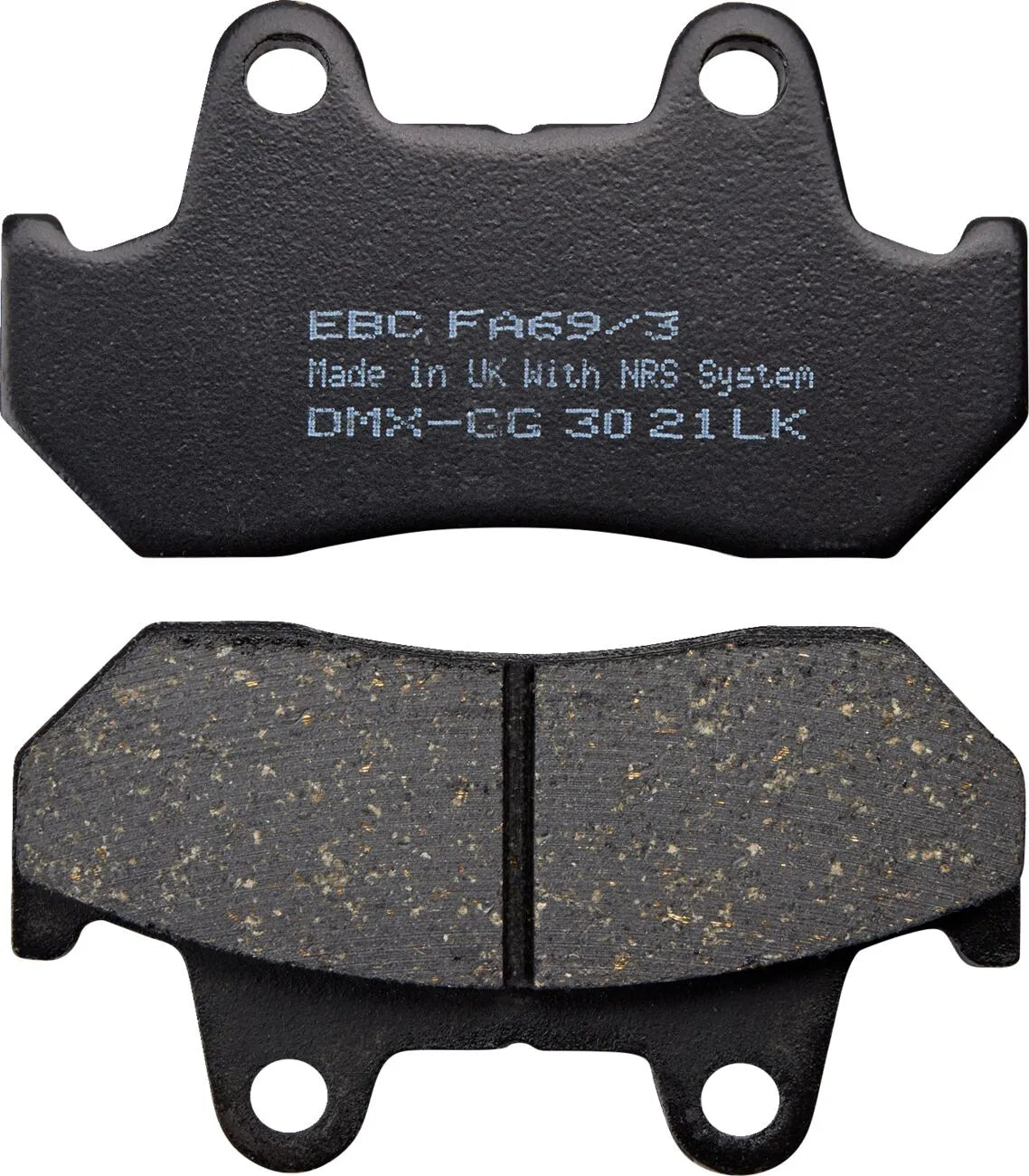 Ebc Fa693 Organic Base Brake Pads (Set Of 2)