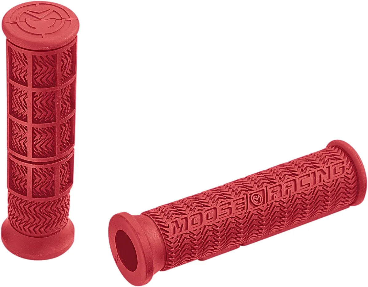 Moose Offroad Stealth Atv Grips - Red