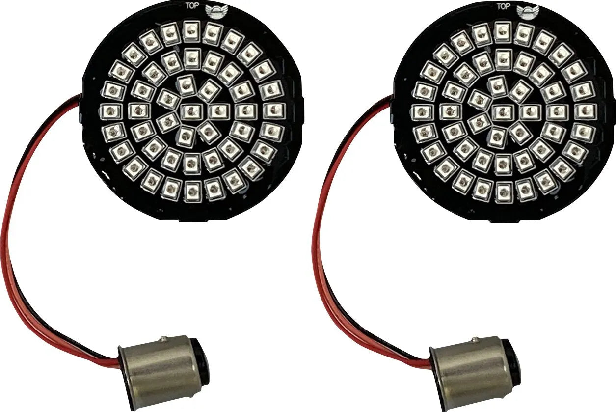 Custom Dynamics Genesis 4 Red Led Turn Signal Inserts