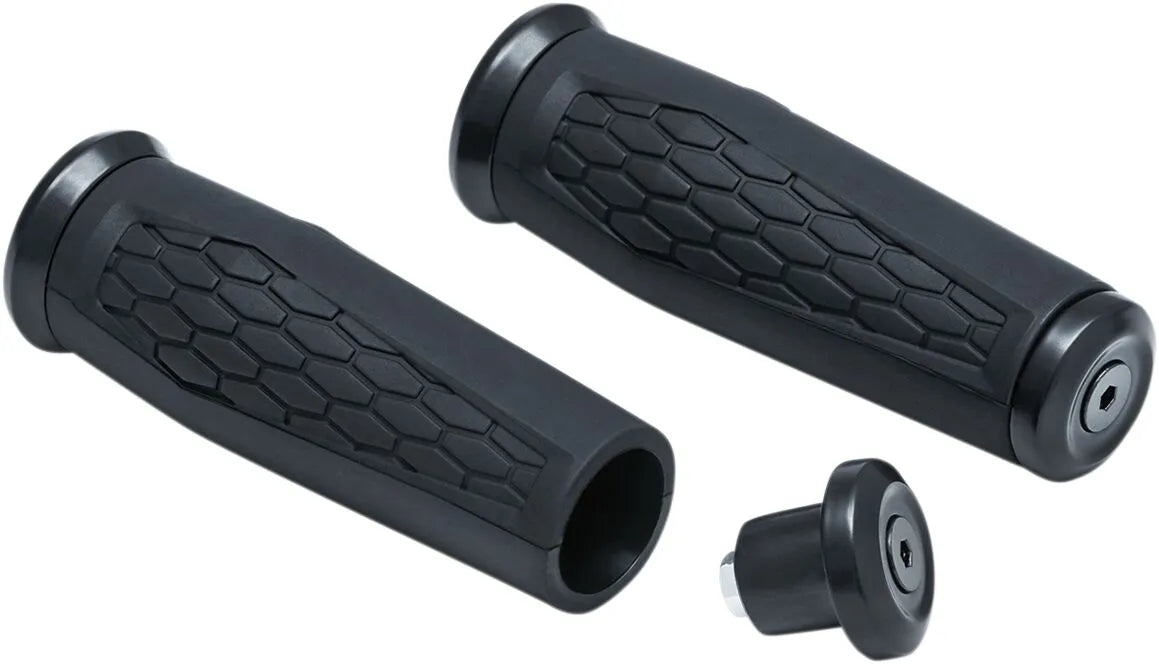 Kuryakyn Hex Grips - Premium Comfort And Style