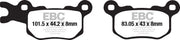 Ebc Tt Sport Carbon Fusion Brake Pads For Tout Terrain/enduro