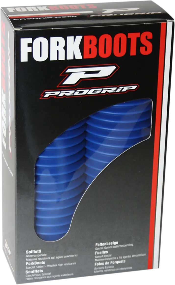Pro Grip Fork Boots For 34-37mm Forks - Blue
