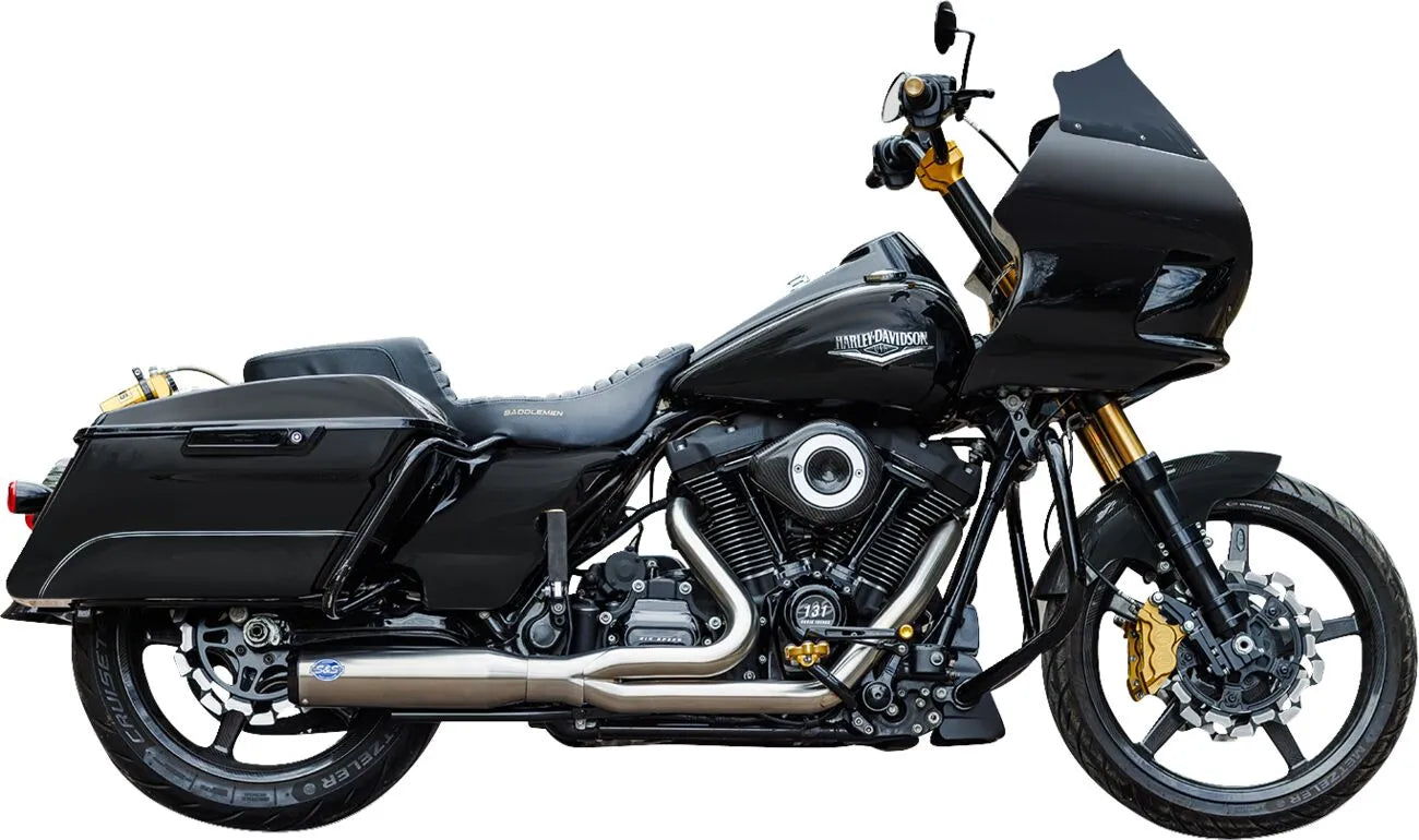 S&s Cycle 2-into-1 Qualifier Exhaust System - Race